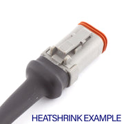 HellermannTyton Adhesive Lined Heatshrink 3:1 6mm/2mm 1.2m BLK - Connector-Tech ALS
