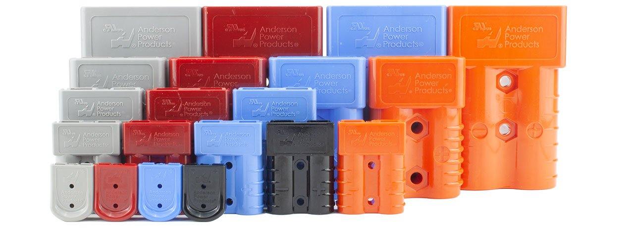 Anderson Plug Color Chart Anderson Plug Size Guide | Connector-Tech ALS