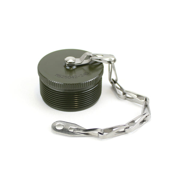 Yeonhab Plug Cap Size 24 GRN Zn. 5015 SS Chain