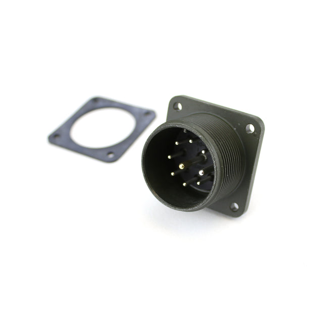 Yeonhab Box Rec. 9 Way 7x#16, 2x#12 Pin-Contacts GRN Zn. 5015 13, 23A