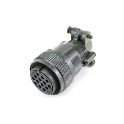 Yeonhab CBL Plug 14 Way #16 Socket-Contacts GRN Zn. 5015 13A X-Rot.