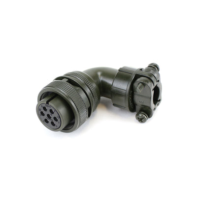 Yeonhab CBL Right Angle Plug 7 Way #16 Socket-Contacts GRN Zn. 5015 13A