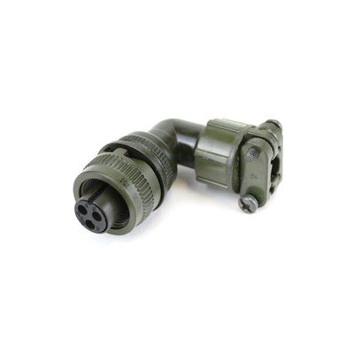 Yeonhab CBL Right Angle Plug 3 Way #16 Socket-Contacts GRN Zn. 5015 13A