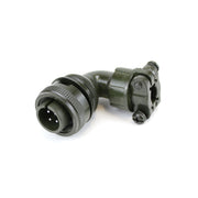 Yeonhab CBL Right Angle Plug 4 Way #16 Pin-Contacts GRN Zn. 5015 13A