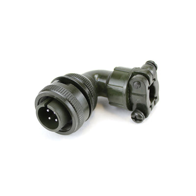 Yeonhab CBL Right Angle Plug 4 Way #16 Pin-Contacts GRN Zn. 5015 13A