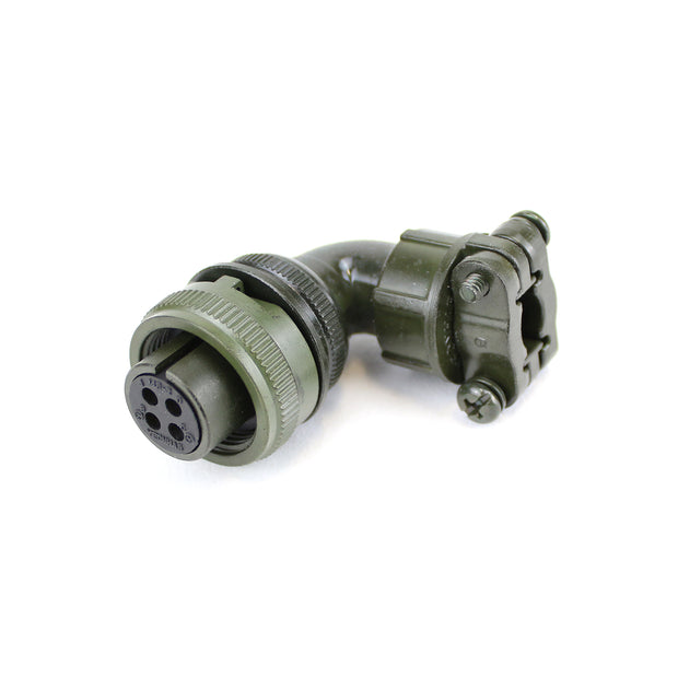 Yeonhab CBL Right Angle Plug 4 Way #16 Socket-Contacts GRN Zn. 5015 13A