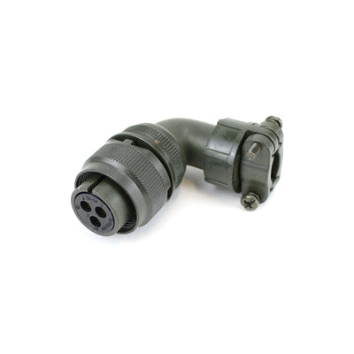 Yeonhab CBL Right Angle Plug 3 Way #12 Socket-Contacts GRN Zn. 5015 23A