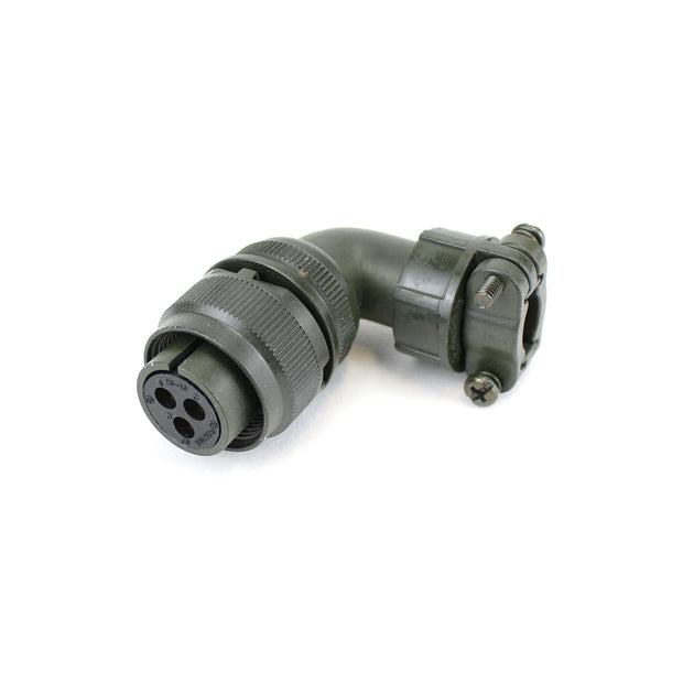 Yeonhab CBL Right Angle Plug 3 Way #12 Socket-Contacts GRN Zn. 5015 23A