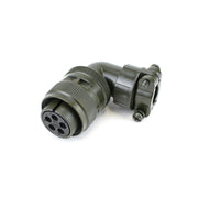 Yeonhab CBL Right Angle Plug 5 Way #12 Socket-Contacts GRN Zn. 5015 23A