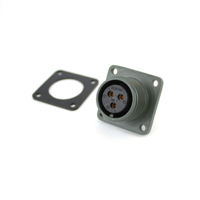 Yeonhab Box Receptacle 3 Way Socket-Contacts OLV MIL-DTL-5015 13A X-Rot.