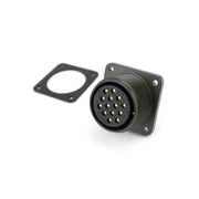 Yeonhab Box Rec. 14 Way #16 Socket-Contacts GRN Zn. 5015 13A X-Rot.