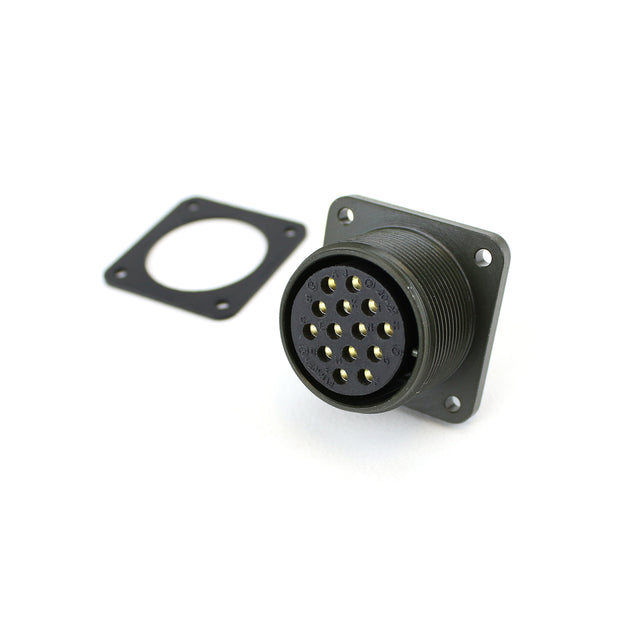 Yeonhab Box Rec. 14 Way #16 Socket-Contacts GRN Zn. 5015 13A X-Rot.