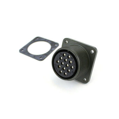 Yeonhab Box Rec. 14 Way #16 Socket-Contacts GRN Zn. 5015 13A