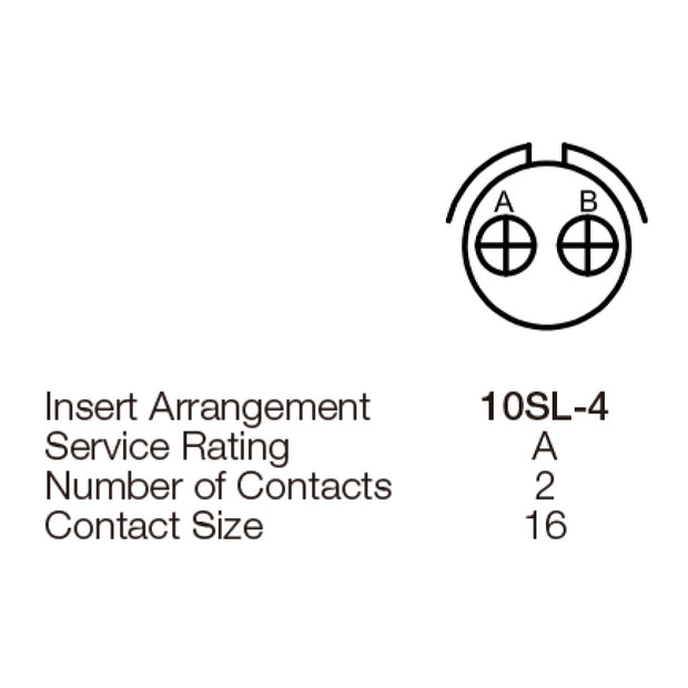 Yeonhab CBL Right Angle Plug 2 Way Socket-Contacts OLV MIL-DTL-5015 13A