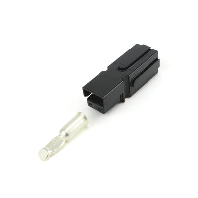 Anderson PP75 Plug Kit 1 Way BLK 75 Amp 6AWG Contact
