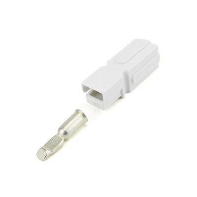 Anderson PP75 Plug Kit 1 Way WHT 75 Amp 6AWG Contact