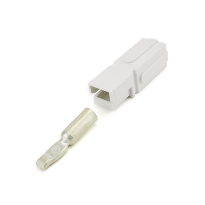 Anderson PP120 Plug Kit 1 Way WHT 120 Amp 2AWG Contact
