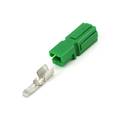 Anderson PP45 Plug Kit 1 Way GRN 45 Amp 10-14AWG Contact