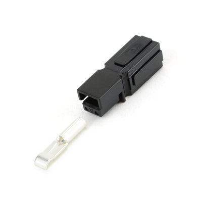Anderson PP15 Plug Kit 1 Way BLK 15 Amp 16-20AWG Contact