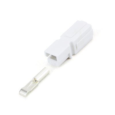 Anderson PP15 Plug Kit 1 Way WHT 15 Amp 16-20AWG Contact
