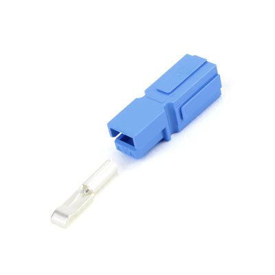 Anderson PP15 Plug Kit 1 Way BLU 15 Amp 16-20AWG Contact