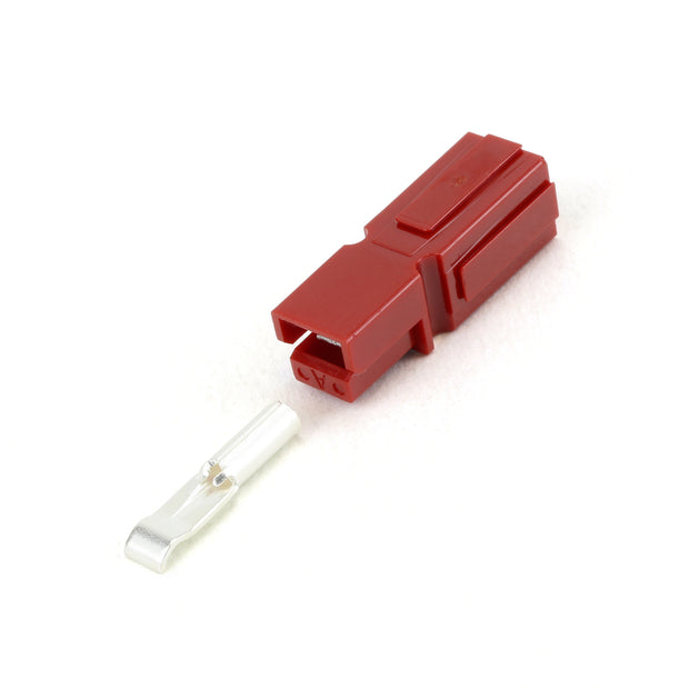 Anderson PP15 Plug Kit 1 Way RED 15 Amp 16-20AWG Contact