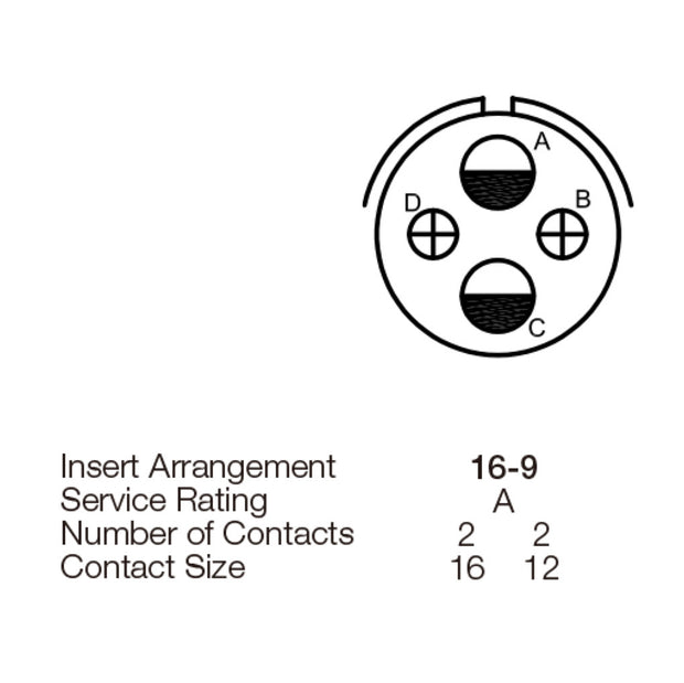 Yeonhab CBL Plug 4 Way Socket-Contacts OLV MIL-DTL-5015 13, 23A