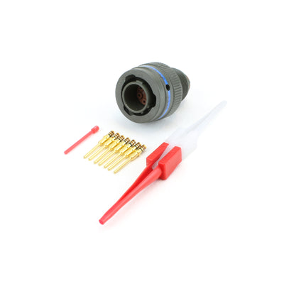 Aero AE7 CBL Plug 6 Way #20 Pins OLV Cad. 26482-II Crimp 7.5A