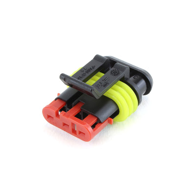 TE AMP Superseal 1.5 3 Way Plug 14A A-Key IP67