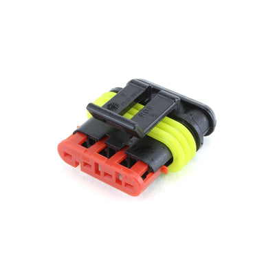 TE AMP Superseal 1.5 4 Way Plug 14A A-Key IP67