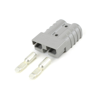 Anderson SB50 Plug Kit 2 Way GRY 50 Amp 10-12AWG Contacts