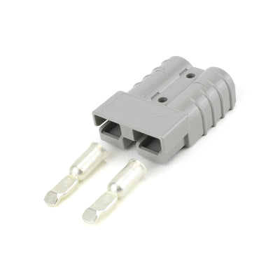 Anderson SB50 Plug Kit 2 Way GRY 50 Amp 8AWG Contacts