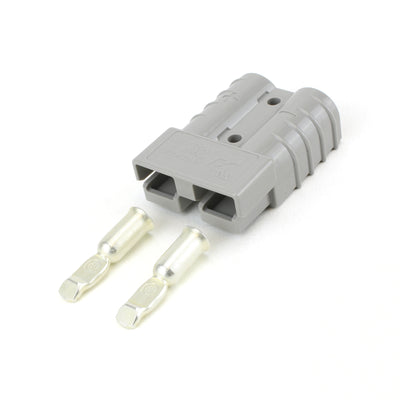 Anderson SB50 Plug Kit 2 Way GRY 50A 6AWG Contacts
