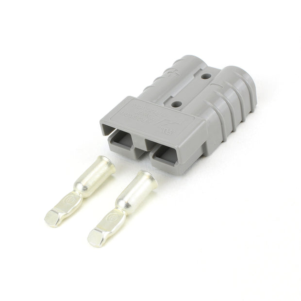 Anderson SB50 Plug Kit 2 Way GRY 50A 6AWG Contacts