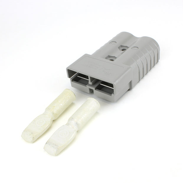 Anderson SB350 Plug Kit 2 Way GRY 350 Amp 2/0AWG Contacts