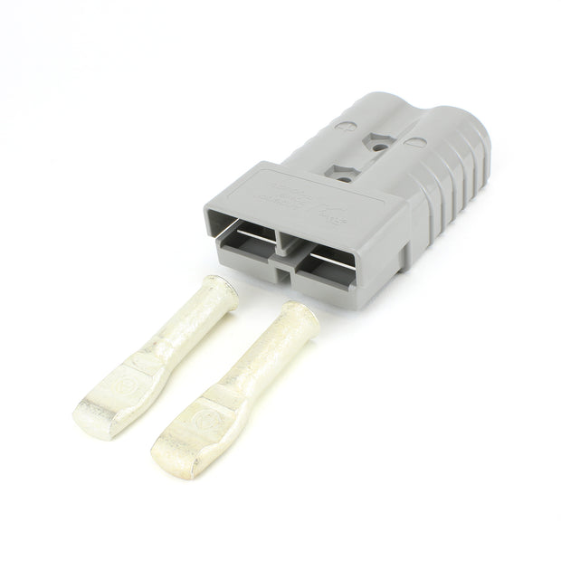 Anderson SB350 Plug Kit 2 Way GRY 350 Amp 1/0AWG Contacts