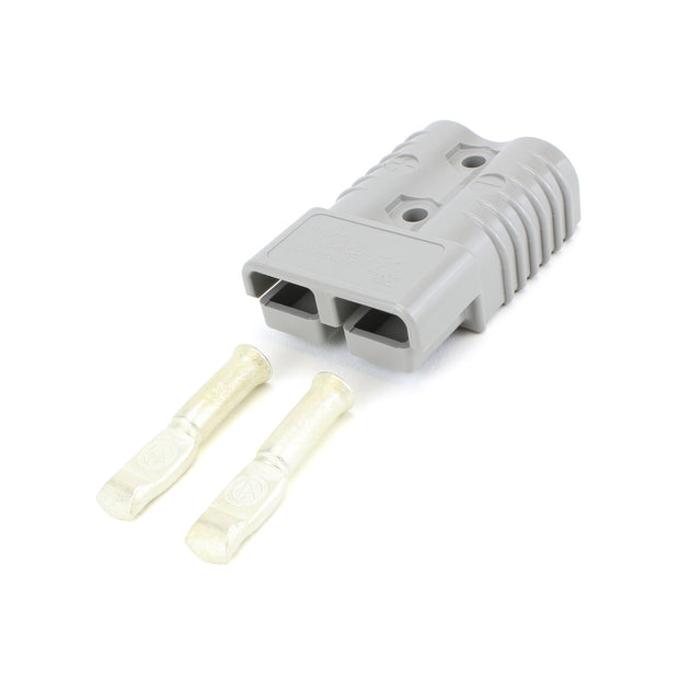 Anderson SB175 Plug Kit 2 Way GRY 175 Amp 6AWG Contacts