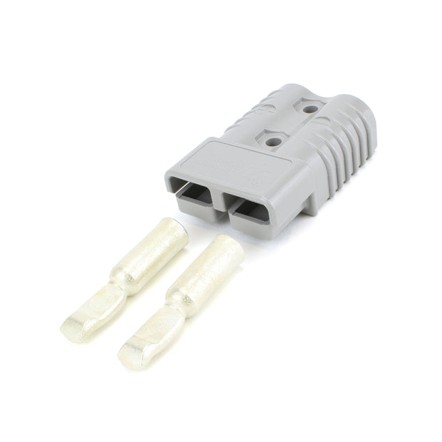 Anderson SB175 Plug Kit 2 Way GRY 175 Amp 1AWG Contacts
