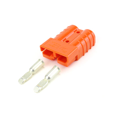 Anderson SB50 Plug Kit 2 Way ORG 50 Amp 6AWG Contacts