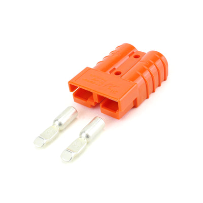 Anderson SB50 Plug Kit 2 Way ORG 50 Amp 10-12AWG Contacts