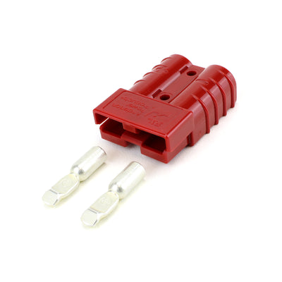 Anderson SB50 Plug Kit 2 Way RED 50 Amp 10-12AWG Contacts