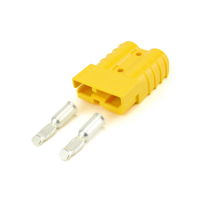 Anderson SB50 Plug Kit 2 Way YEL 50 Amp 6AWG Contacts