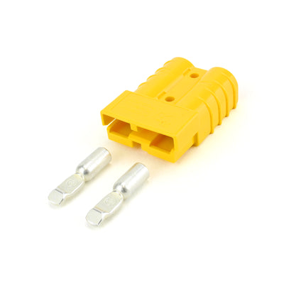 Anderson SB50 Plug Kit 2 Way YEL 50 Amp 10-12AWG Contacts