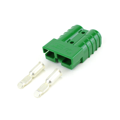 Anderson SB50 Plug Kit 2 Way GRN 50 Amp 6AWG Contacts