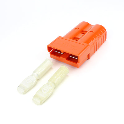 Anderson SB350 Plug Kit 2 Way ORG 350 Amp 2/0AWG Contacts