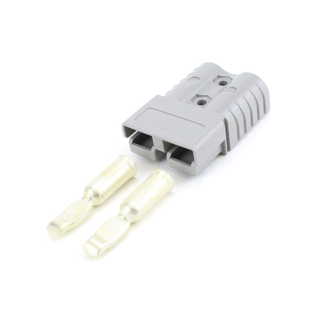 Anderson SB120 Plug Kit 2 Way GRY 120 Amp 6AWG Contacts