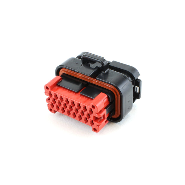 TE AMPSEAL Plug 23-Way Socket-Contacts BLK IP67 Code 1