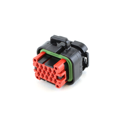 TE AMPSEAL Plug 14-Way Socket-Contacts BLK IP67 Code 1