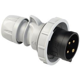 PCE CEE IEC 60309 CBL Plug 4 way BLK IP67 32A 500V