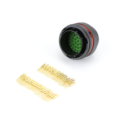 Souriau 8STA CBL Plug Shell Size 20 41-way 41 x #20 Pin Contacts Black Zinc Nickel RED-Key
